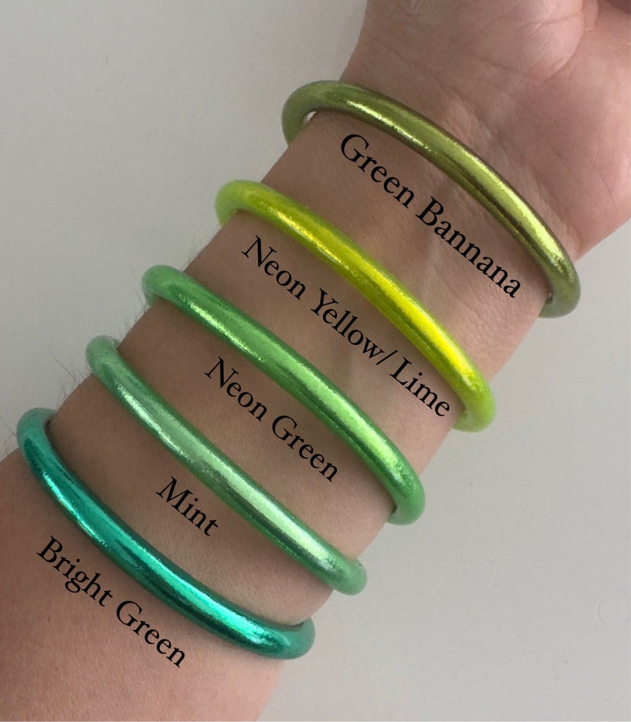 BLESS “FOREVER SINGLE BANGLE”- GREENS