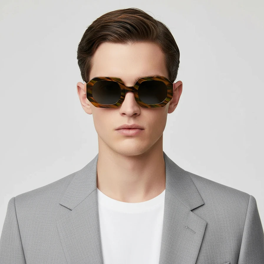 MR BOHO SAGENE SUNGLASSES - JUNGLE