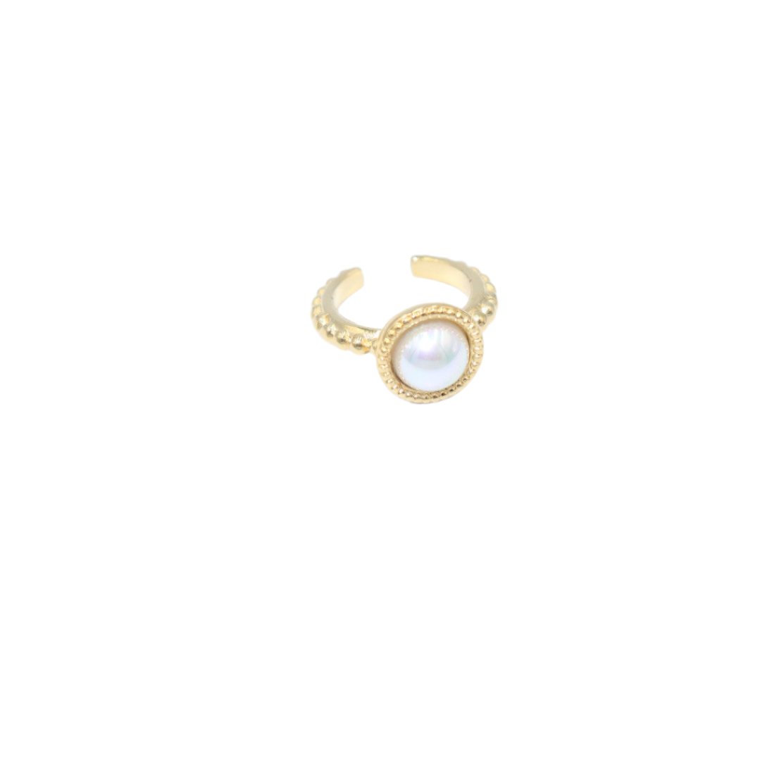 TUCCO MALAGA WITH PEARL RING