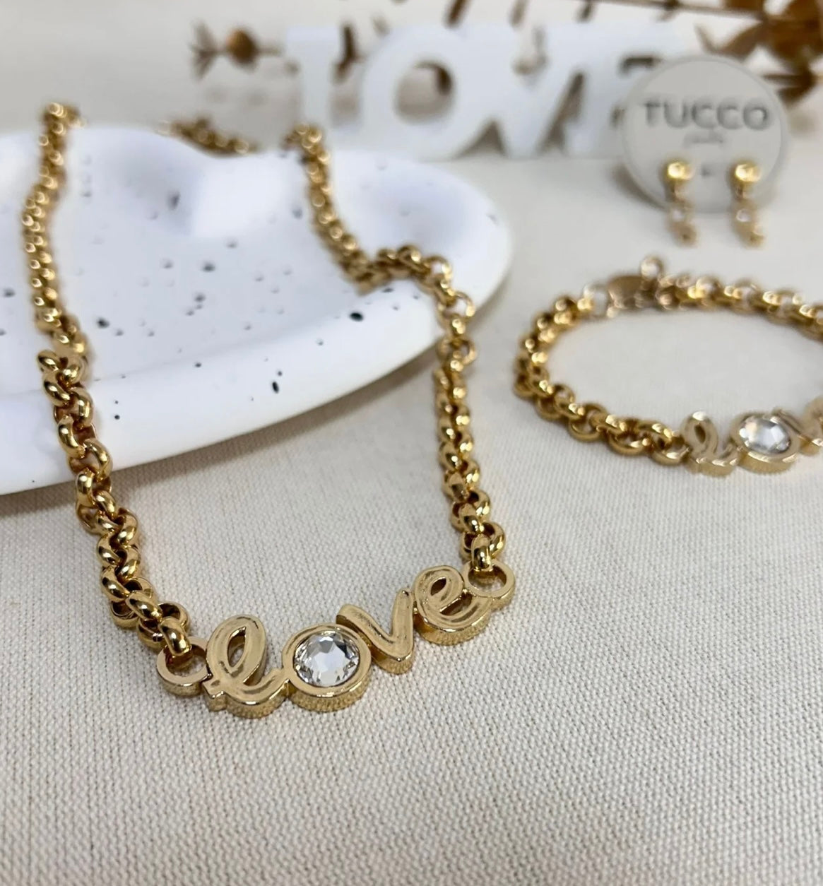 TUCCO LOVE YOU NECKLACE