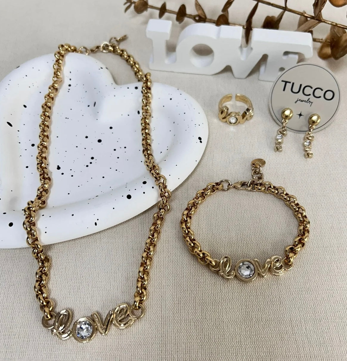 TUCCO LOVE YOU NECKLACE