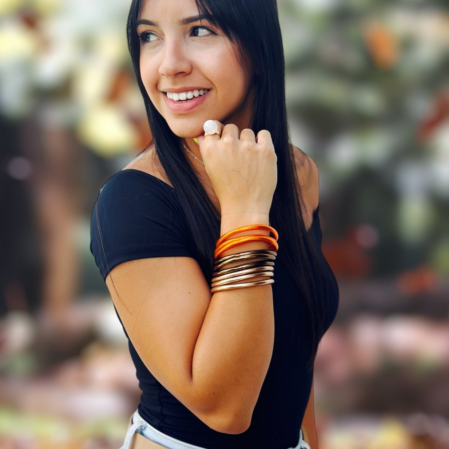 BLESS “FOREVER SINGLE BANGLE”-REDS