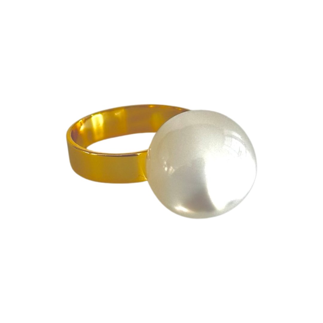 ANTURA ACCESSORI MINI BALLOON PERLATO RING - Carol & Co Jewelry