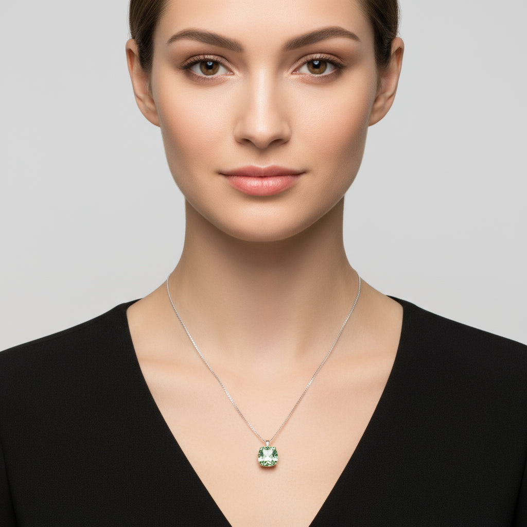 ANTURA ACCESSORI NEW CLASSIC RHINESTONE CHAIN NECKLACE - Carol & Co Jewelry