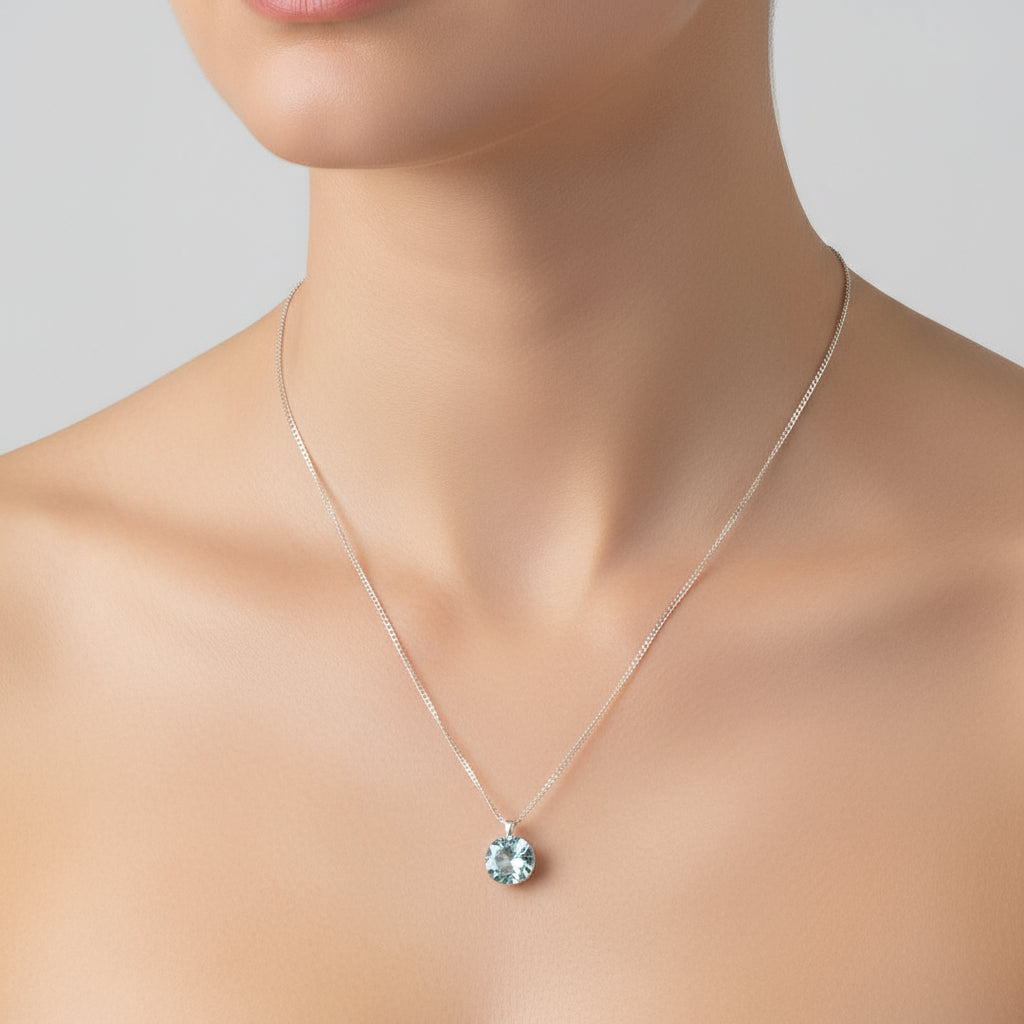 ANTURA ACCESSORI NEW CLASSIC RHINESTONE CHAIN NECKLACE - Carol & Co Jewelry