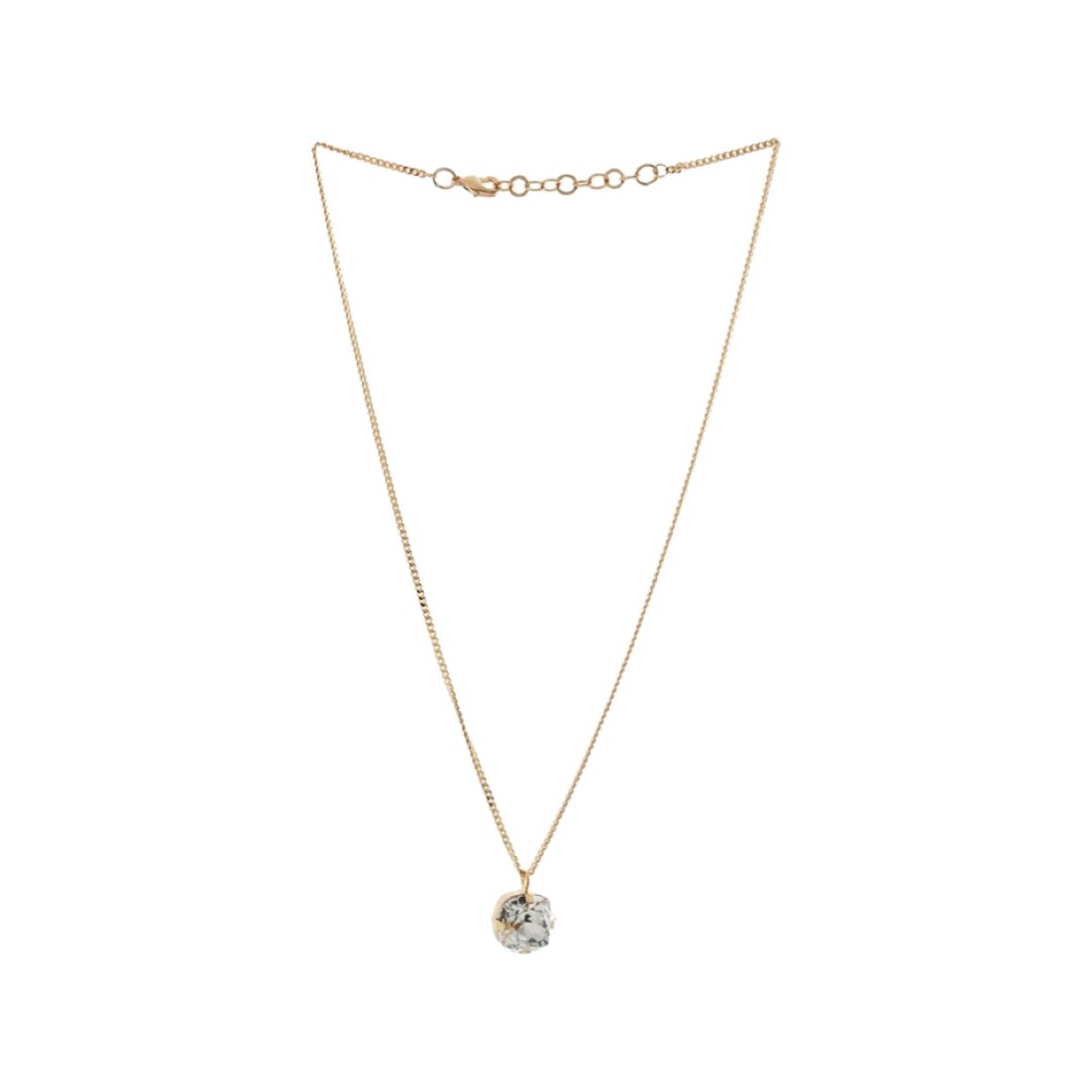 ANTURA ACCESSORI NEW CLASSIC RHINESTONE CHAIN NECKLACE - Carol & Co Jewelry