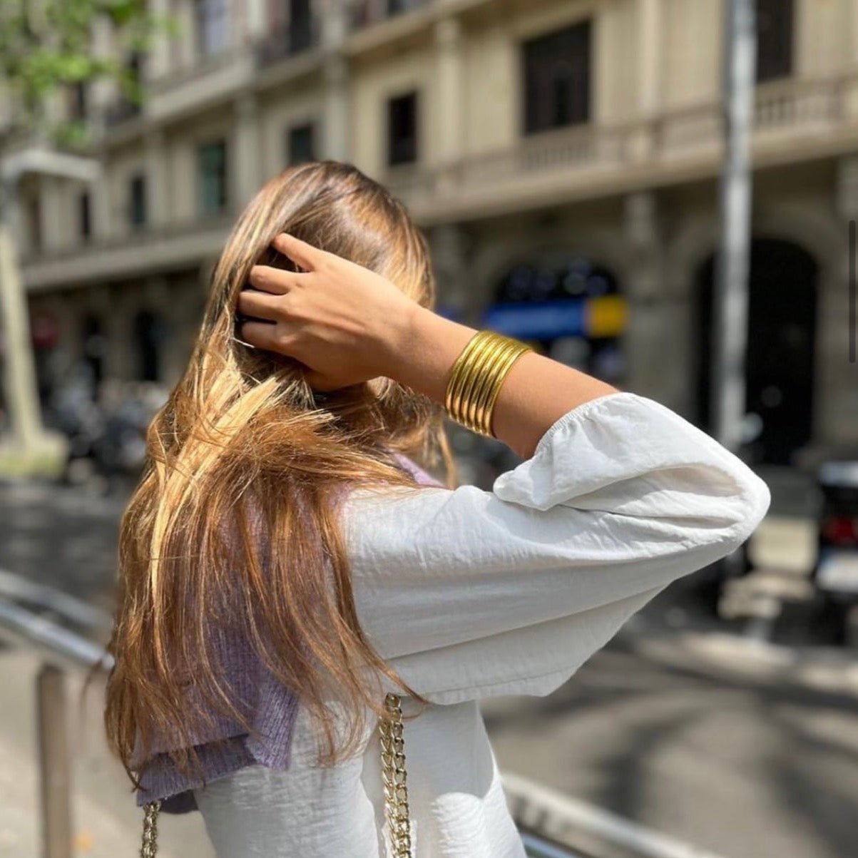 BLESS “ALL WEATHER SINGLE BANGLE”-PINKS, PURPLE AND REDS - Carol & Co Jewelry