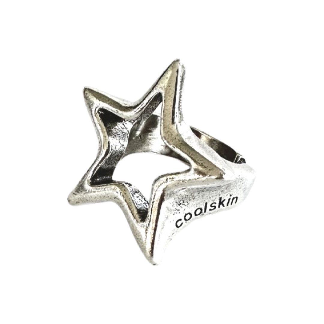 COOLSKIN STAR SILVER RING - Carol & Co Jewelry
