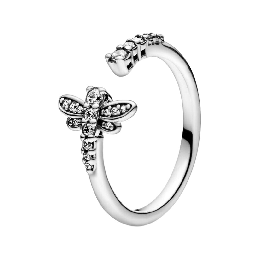 DRAGONGFLY OPEN RING - Carol & Co Jewelry
