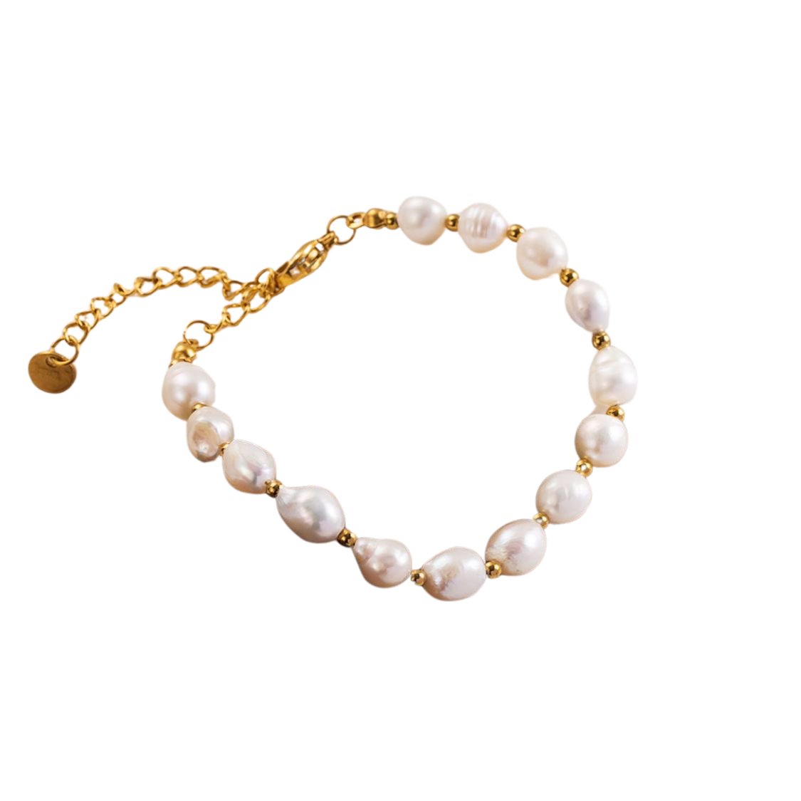 EMILY PEARLS STAINLESS STEEL BRACELET - Carol & Co Jewelry