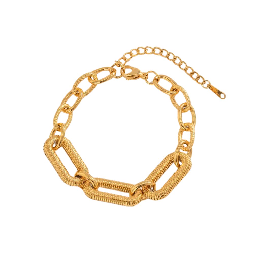 HAZEL STAINLESS STEEL BRACELET - Carol & Co Jewelry