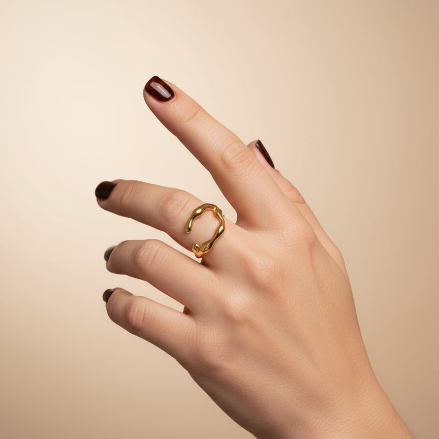 HALO STAINLESS STEEL RING