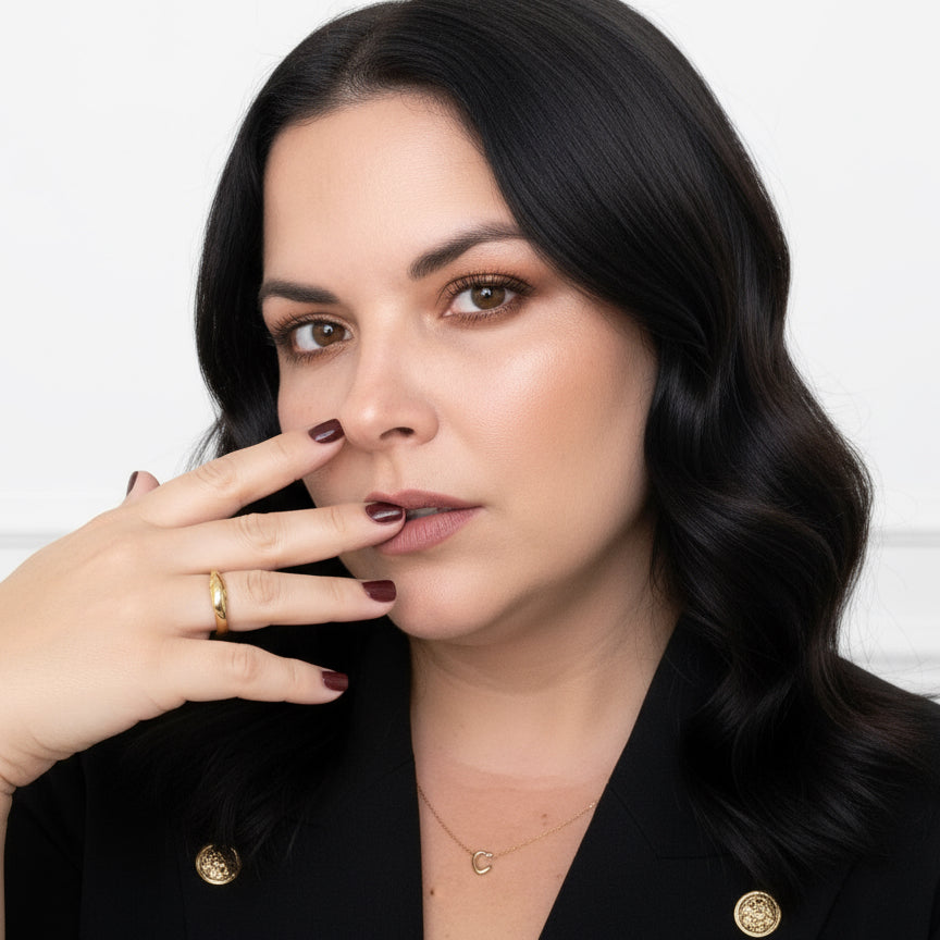 OLA STAINLESS STEEL RING