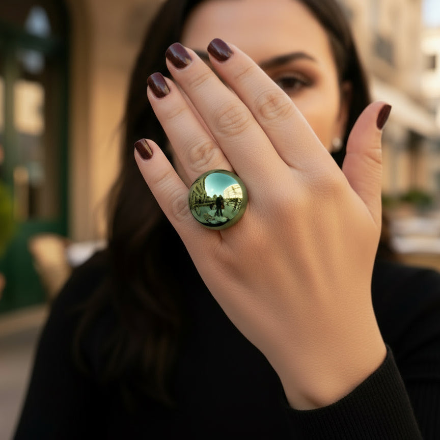 ANTURA ACCESSORI SPACEY BALLOON ANELLI (RING) - SAGE GREEN