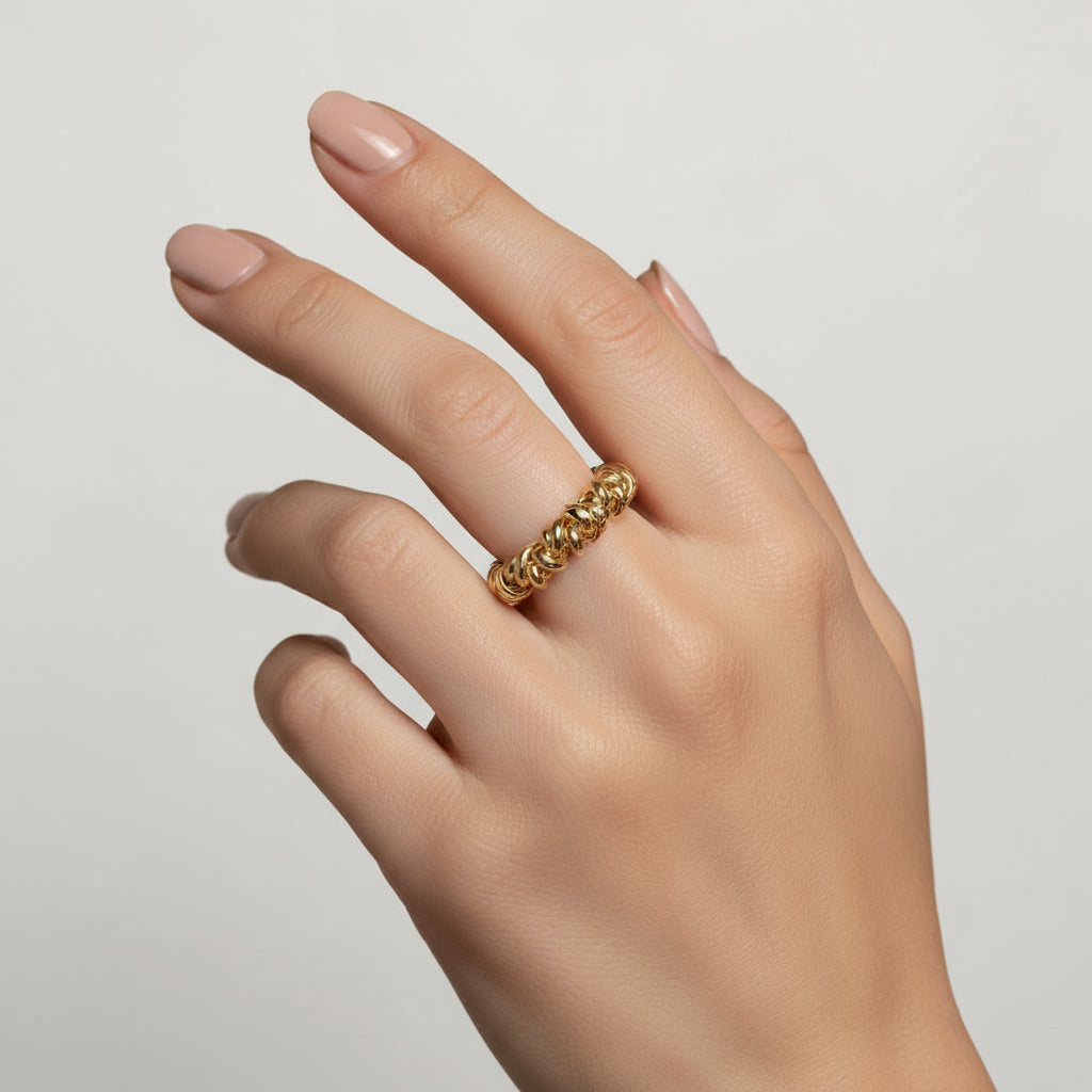 MANU ANELLO RONDELLE - Carol & Co Jewelry