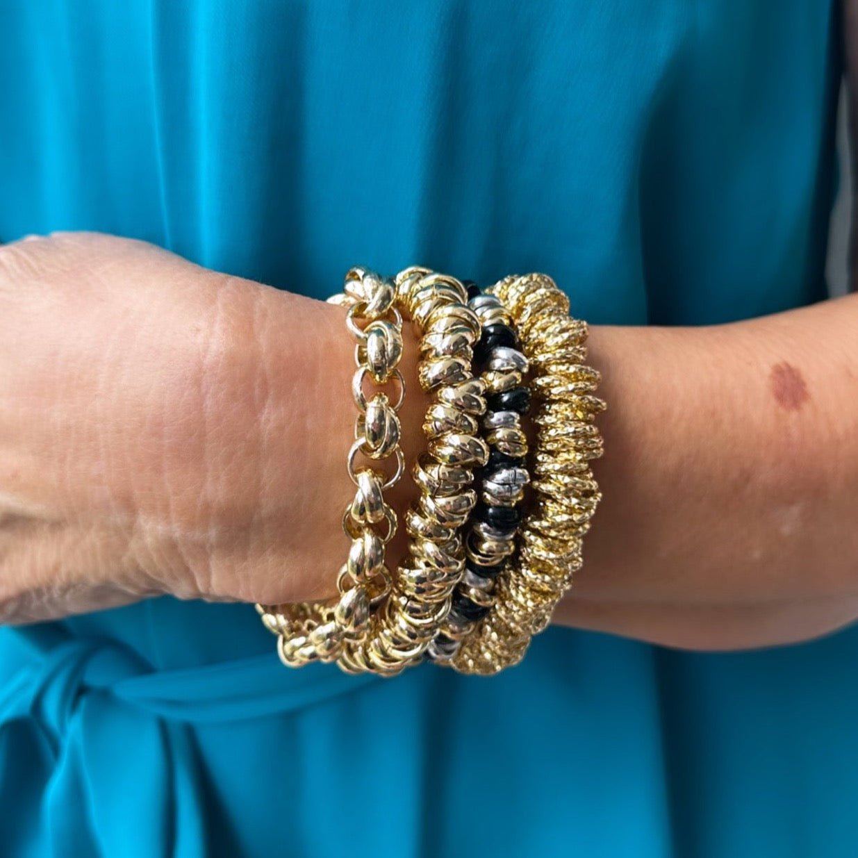 MANU BRACCIALE RONDELLE - Carol & Co Jewelry