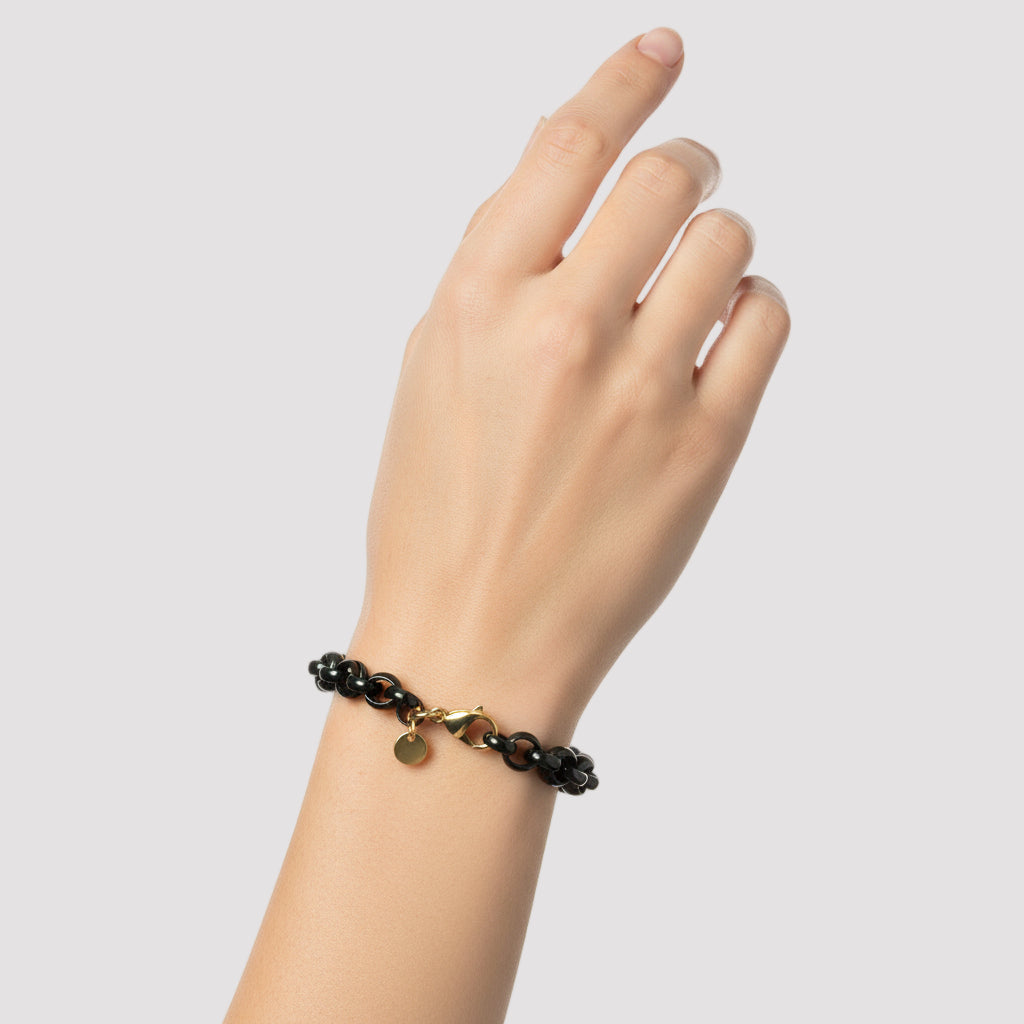 MANU CATENA RONDELLE BRACELET - Carol & Co Jewelry