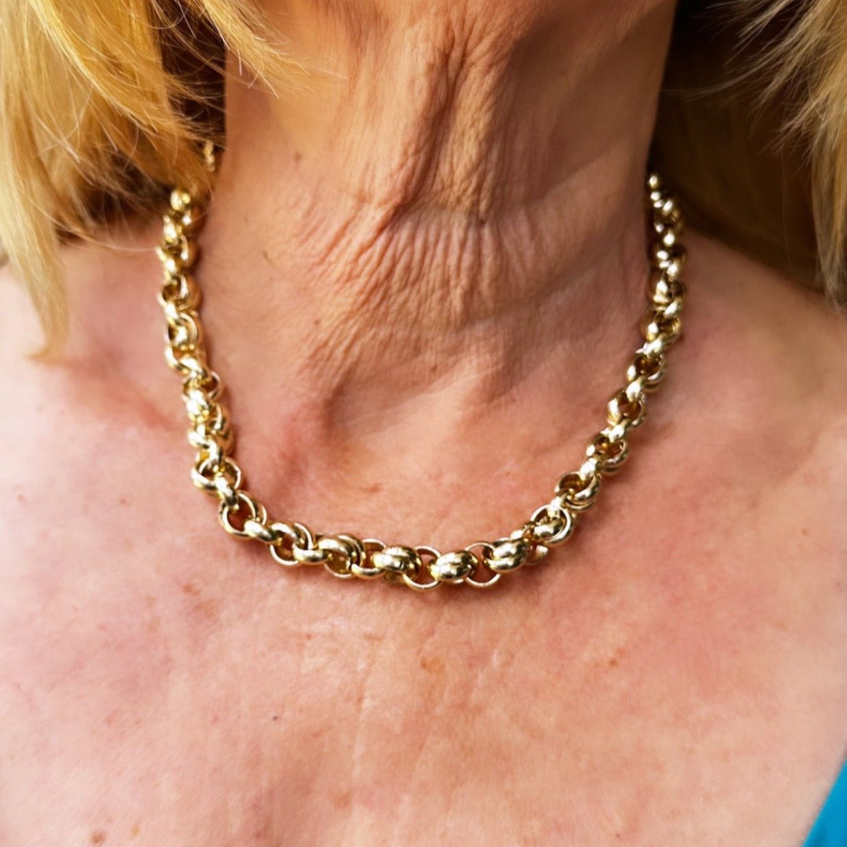 MANU COLLANA CATANA RONDELLE - Carol & Co Jewelry