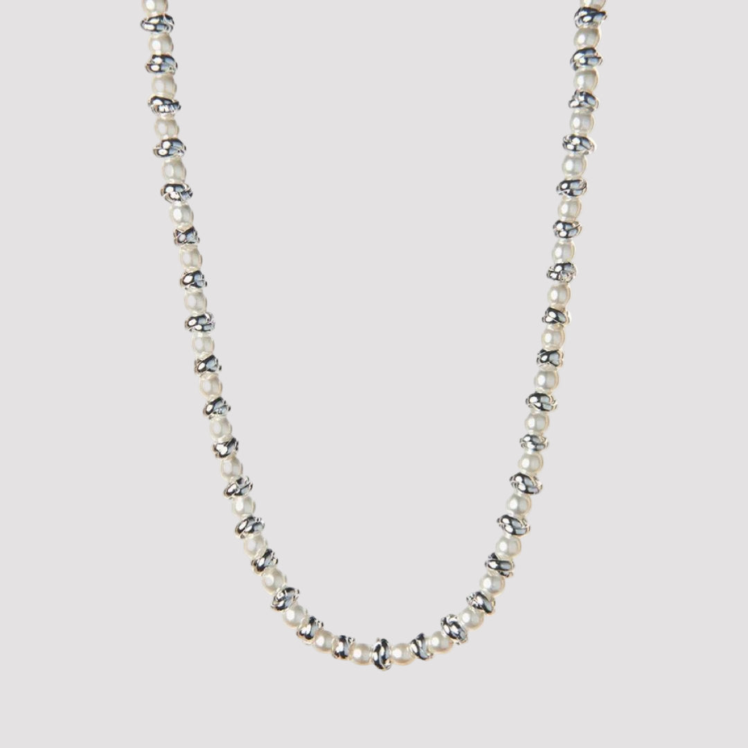 MANU COLLANA PEARL ONE TO ONE RONDELLE - Carol & Co Jewelry