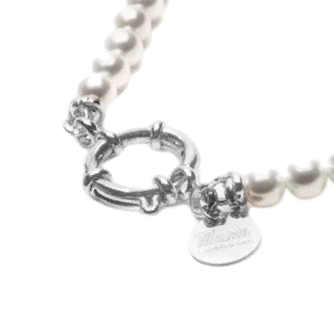 MANU COLLANA PEARL ONE TO ONE RONDELLE - Carol & Co Jewelry