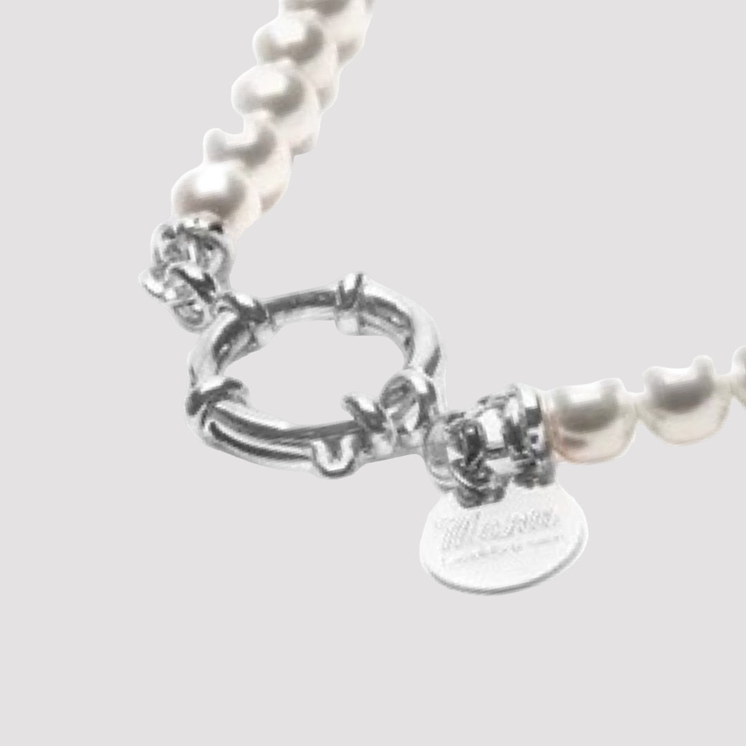 MANU COLLANA PEARL ONE TO ONE RONDELLE - Carol & Co Jewelry