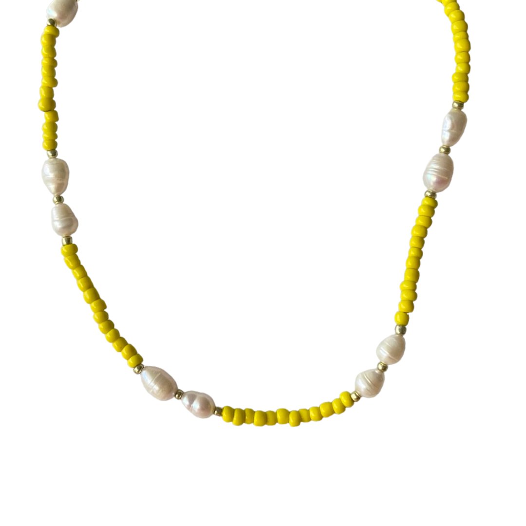 MANU FUERTE PEARL NECKLACE - Carol & Co Jewelry