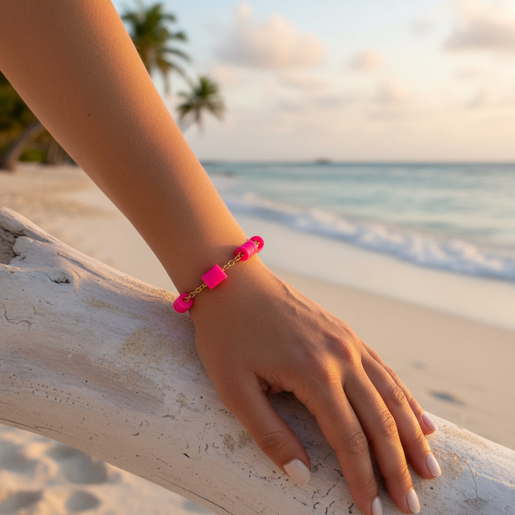 MANU HAWAII CHAIN BRACELET - Carol & Co Jewelry