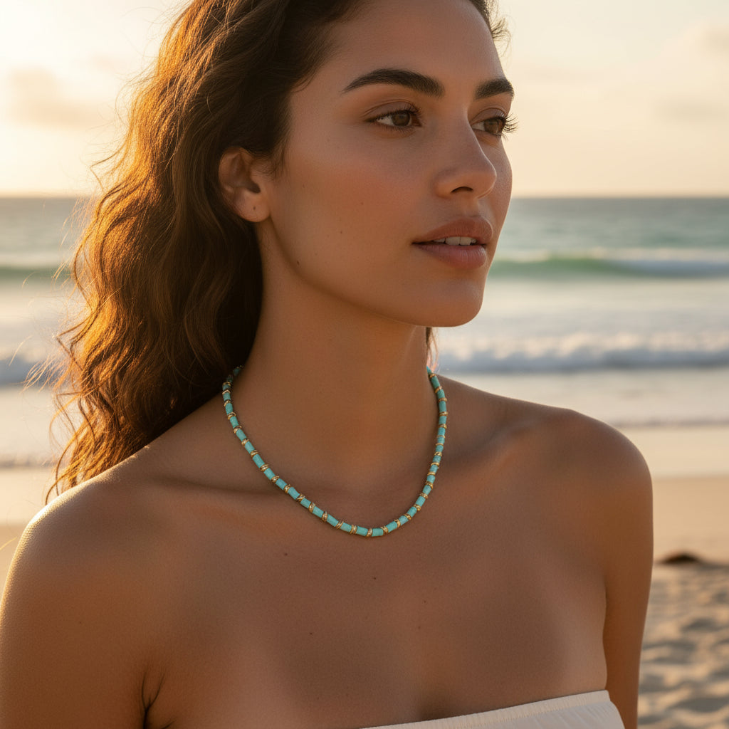 MANU HAWAII NECKLACE - Carol & Co Jewelry