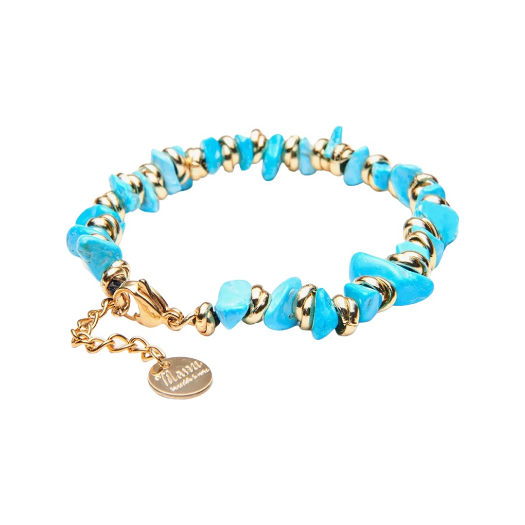 MANU KORAL RONDELLE BRACELET - Carol & Co Jewelry