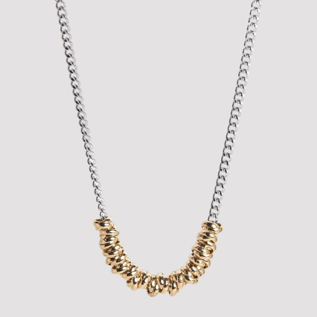 MANU MEDIO RONDELLE NECKLACE - Carol & Co Jewelry