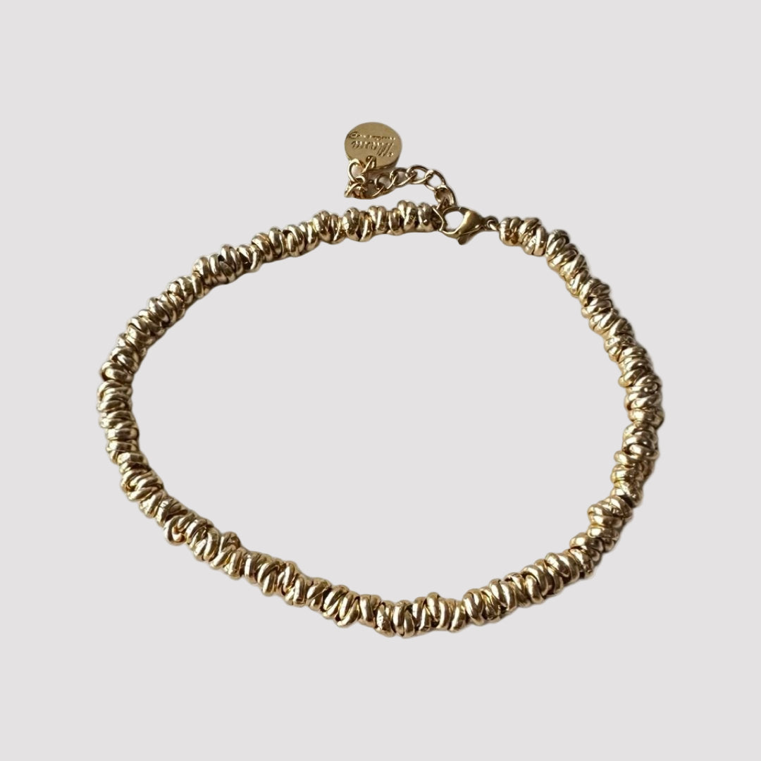 MANU RONDELLE ANKLET - Carol & Co Jewelry
