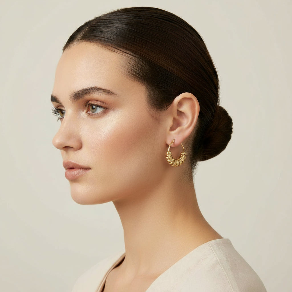 MANU RONDELLE EARRINGS - MEDIUM - Carol & Co Jewelry