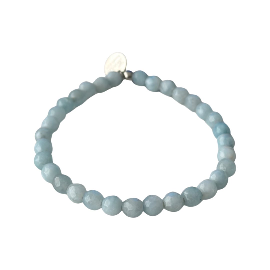MANU STONES ELASTIC BRACELET - Carol & Co Jewelry
