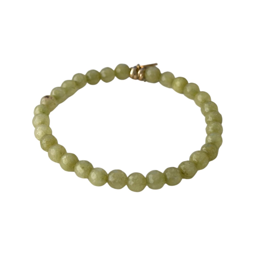MANU STONES ELASTIC BRACELET - Carol & Co Jewelry