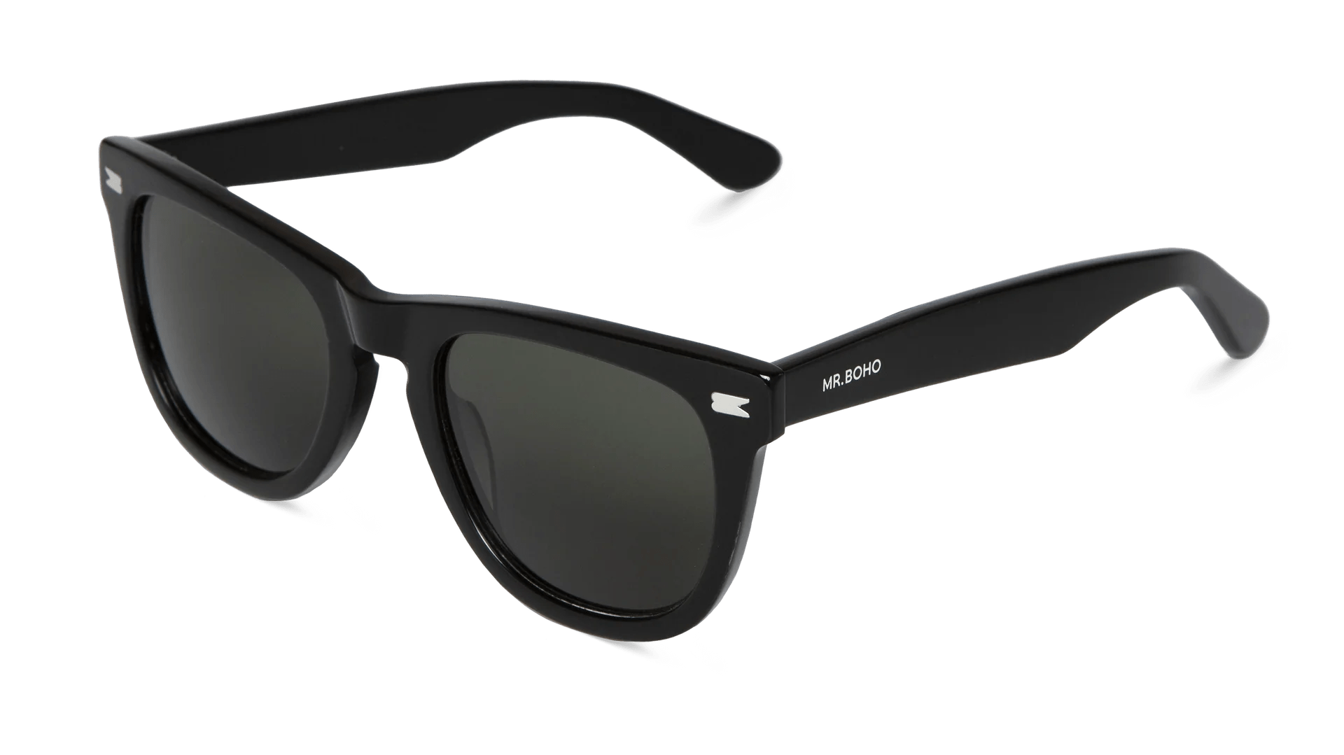 MR. BOHO ALAMEDA SPANISH SUNGLASSES - BLACK - Carol & Co Jewelry