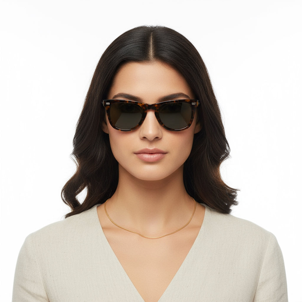 MR. BOHO ALAMEDA SPANISH SUNGLASSES - CHEETAH TORTOISE display picture 2