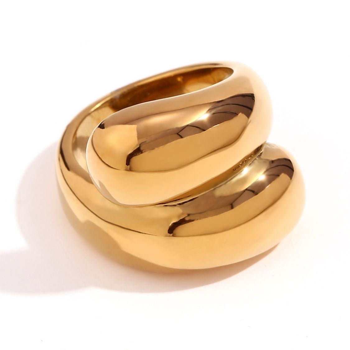 NOVA STAINLESS STEEL RING - Carol & Co Jewelry