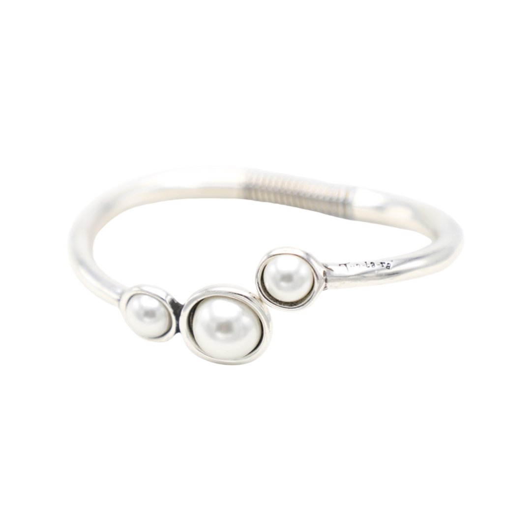 PERLADA RIGID CUFF BRACELET - Carol & Co Jewelry