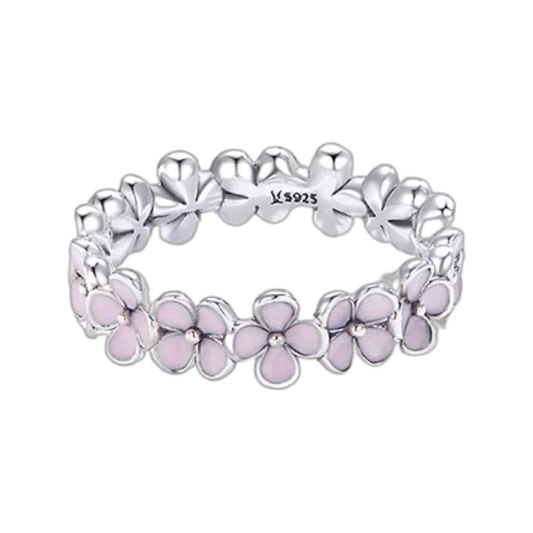 PINK DAISIES RING - Carol & Co Jewelry