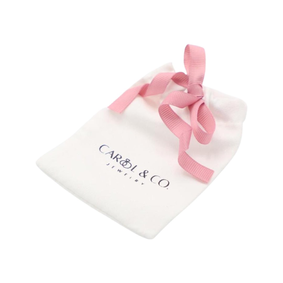 PINK ENAMEL HEART RING - Carol & Co Jewelry