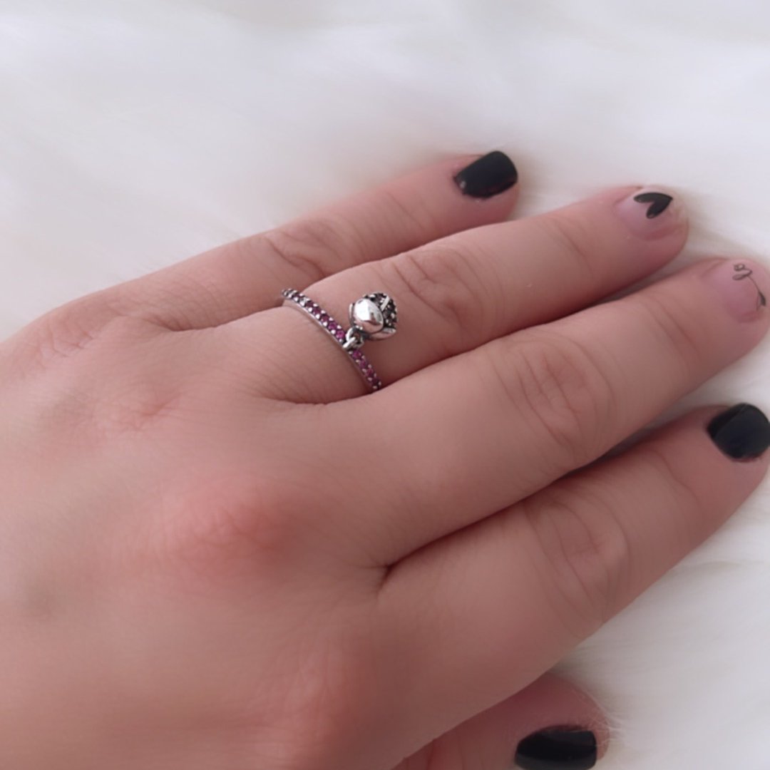 PURPLE FRUIT RING - Carol & Co Jewelry