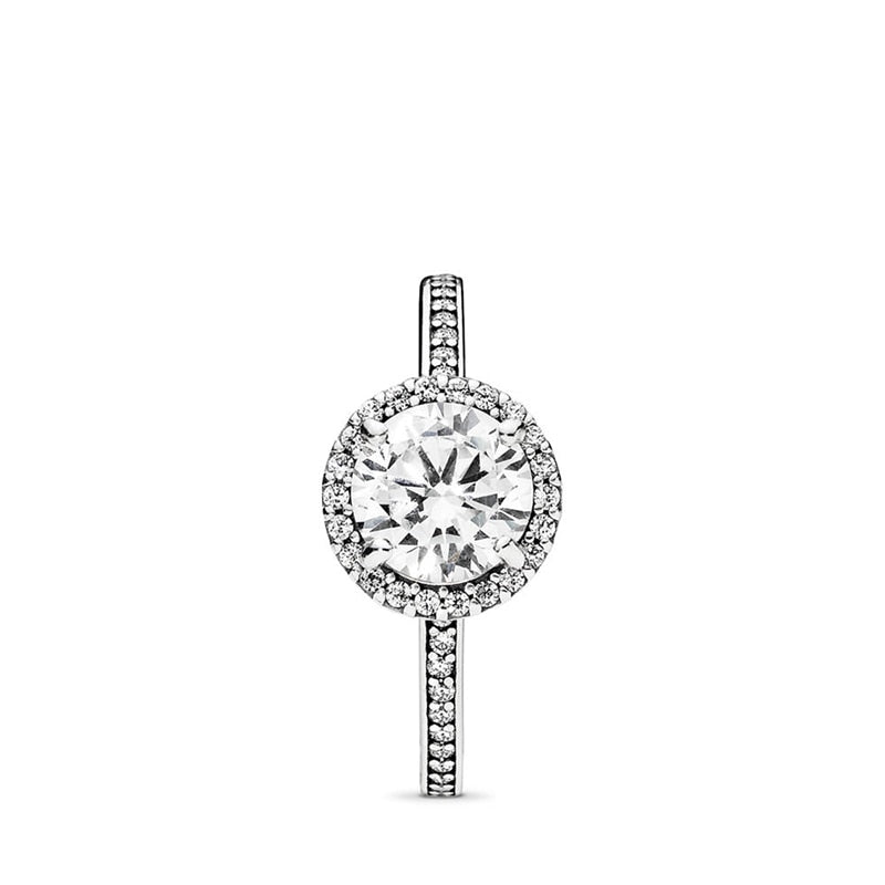 ROUND SPARKLING RING - Carol & Co Jewelry