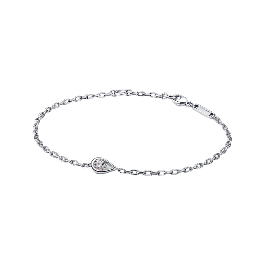 SILVER 925 RAIN DROP BRACELET - Carol & Co Jewelry