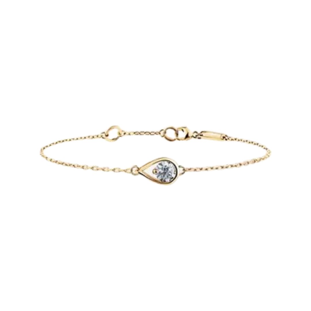 SILVER 925 RAIN DROP BRACELET - Carol & Co Jewelry