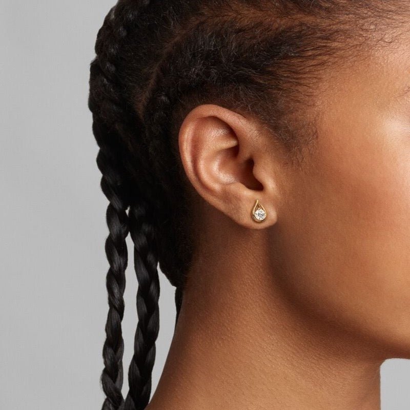 SILVER 925 RAIN DROP EARRINGS - Carol & Co Jewelry