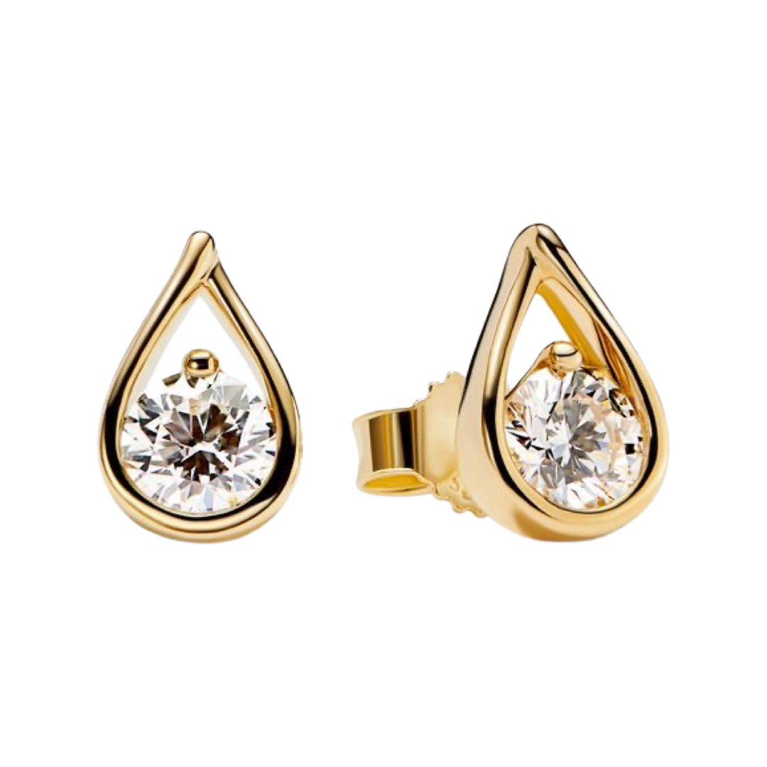 SILVER 925 RAIN DROP EARRINGS - Carol & Co Jewelry