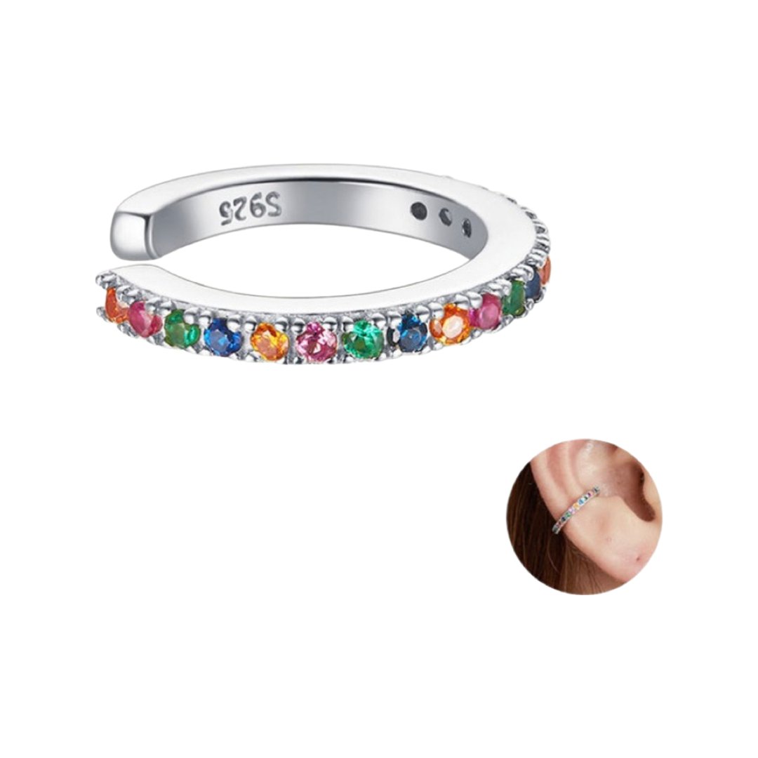 SILVER EAR CUFF - Carol & Co Jewelry