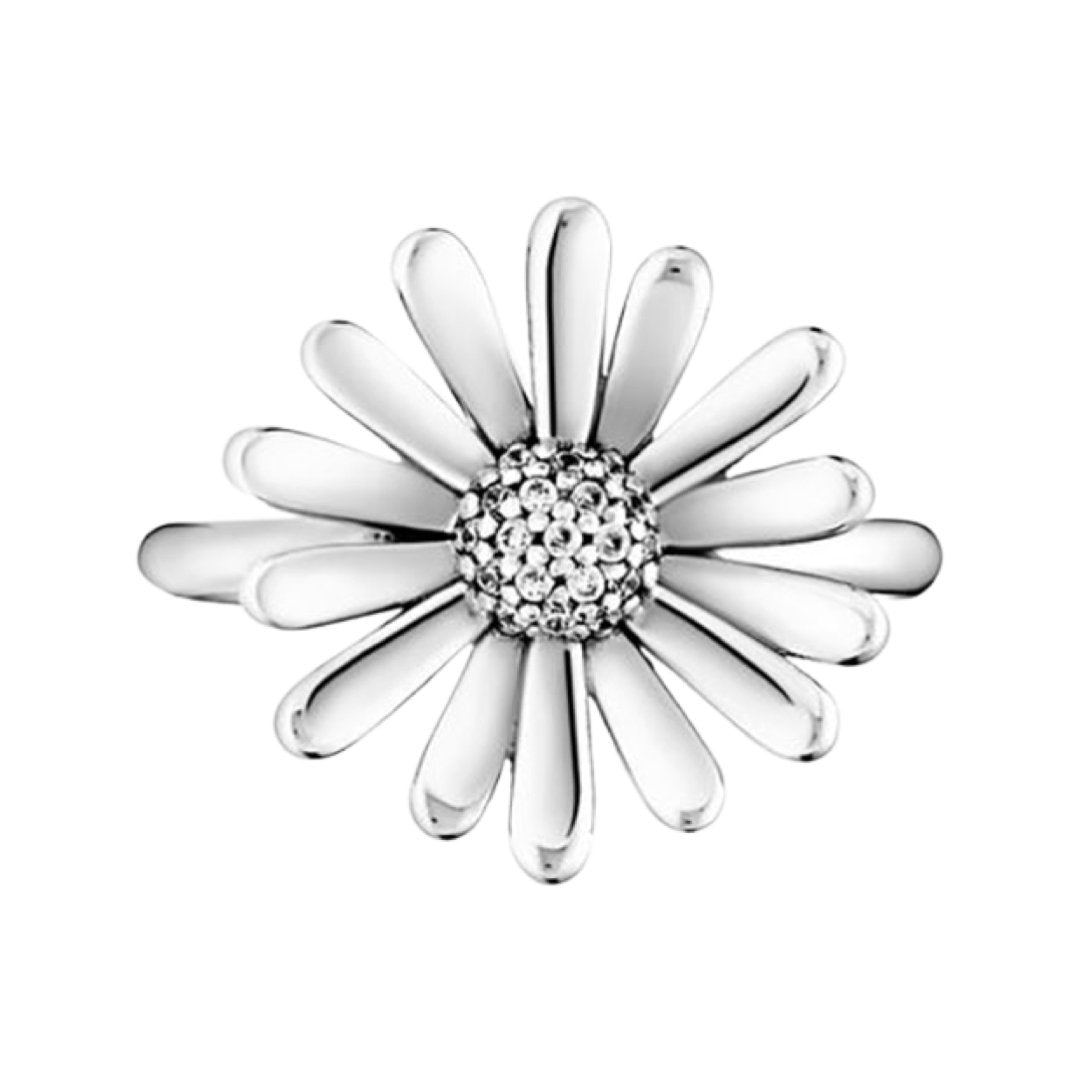 SINGLE DAISY FLOWER RING - Carol & Co Jewelry