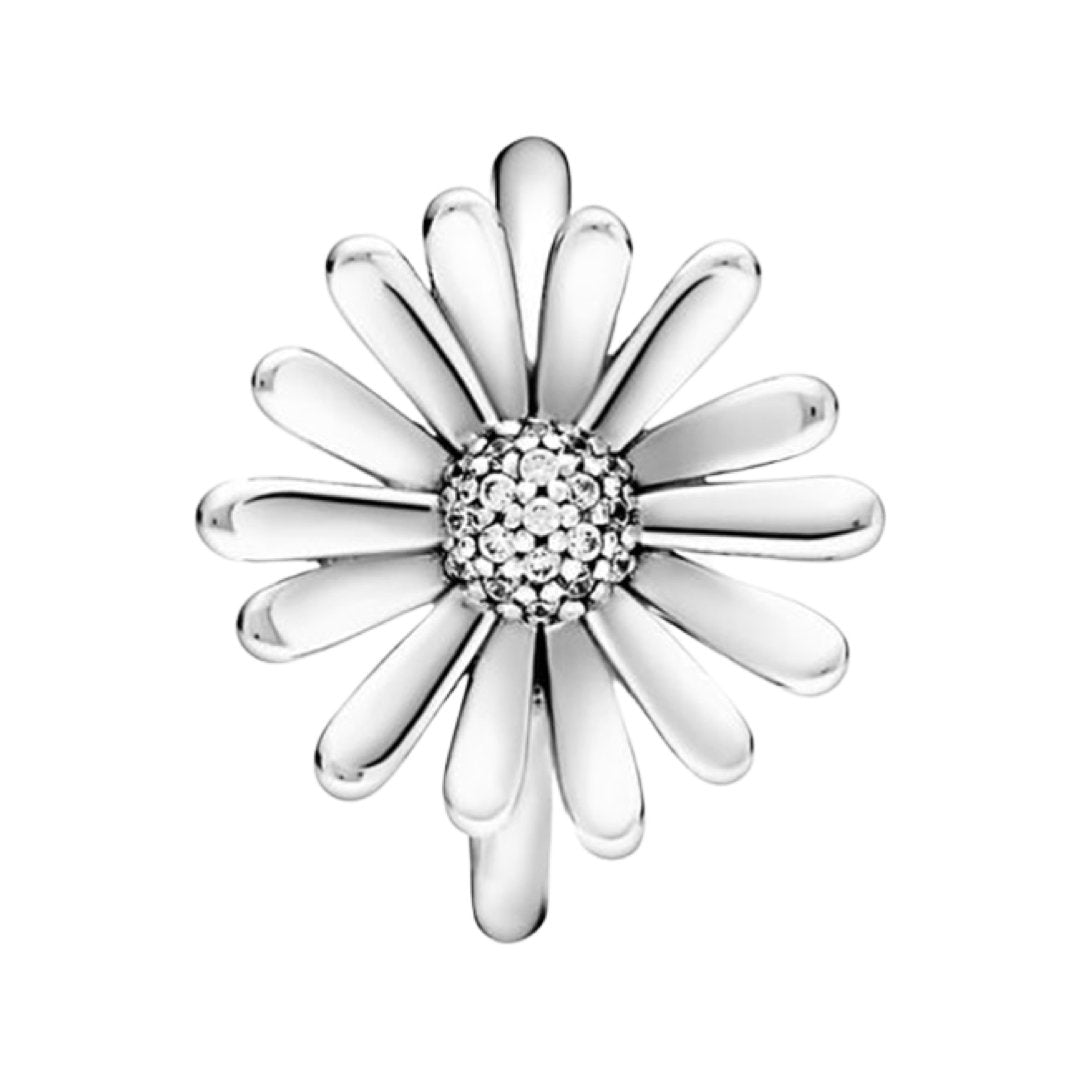 SINGLE DAISY FLOWER RING - Carol & Co Jewelry