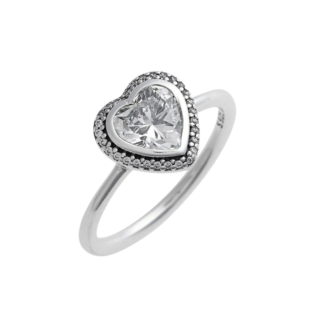 SINGLE LOVE HEART RING - Carol & Co Jewelry
